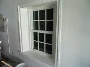 Completed window! AND to the rescue once again. Photo by Rene Carrillo, AND Construction.